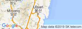 Ulsan map